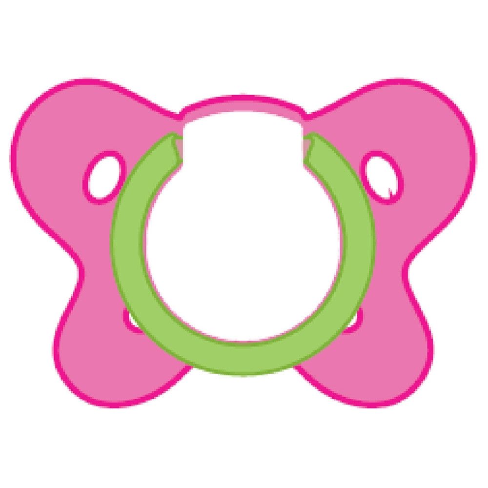 Nuby - Unprinted Classic Oval Pacifier 12m+