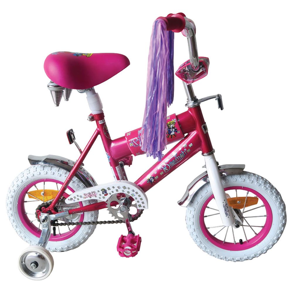 Family Center - Girlie Bicycle 12" - Pink