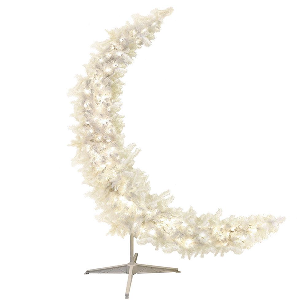 Ramadan Crescent - Prelit 150cm/5ft - White