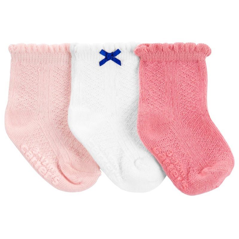 Carter's - Baby 3-Pack Booties Girl