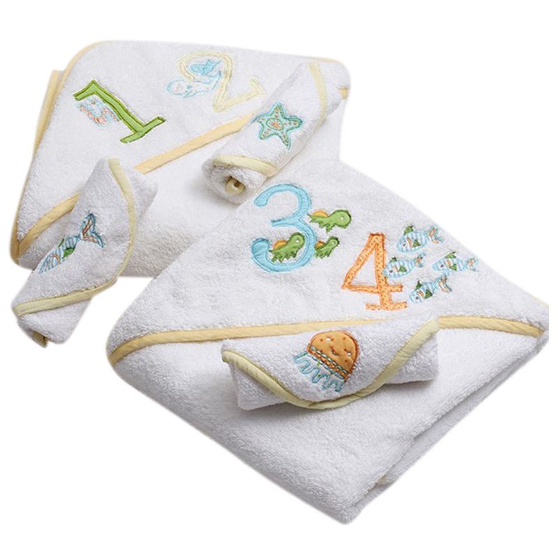 Little West Street - Bathtime Essentials Set, White/Green