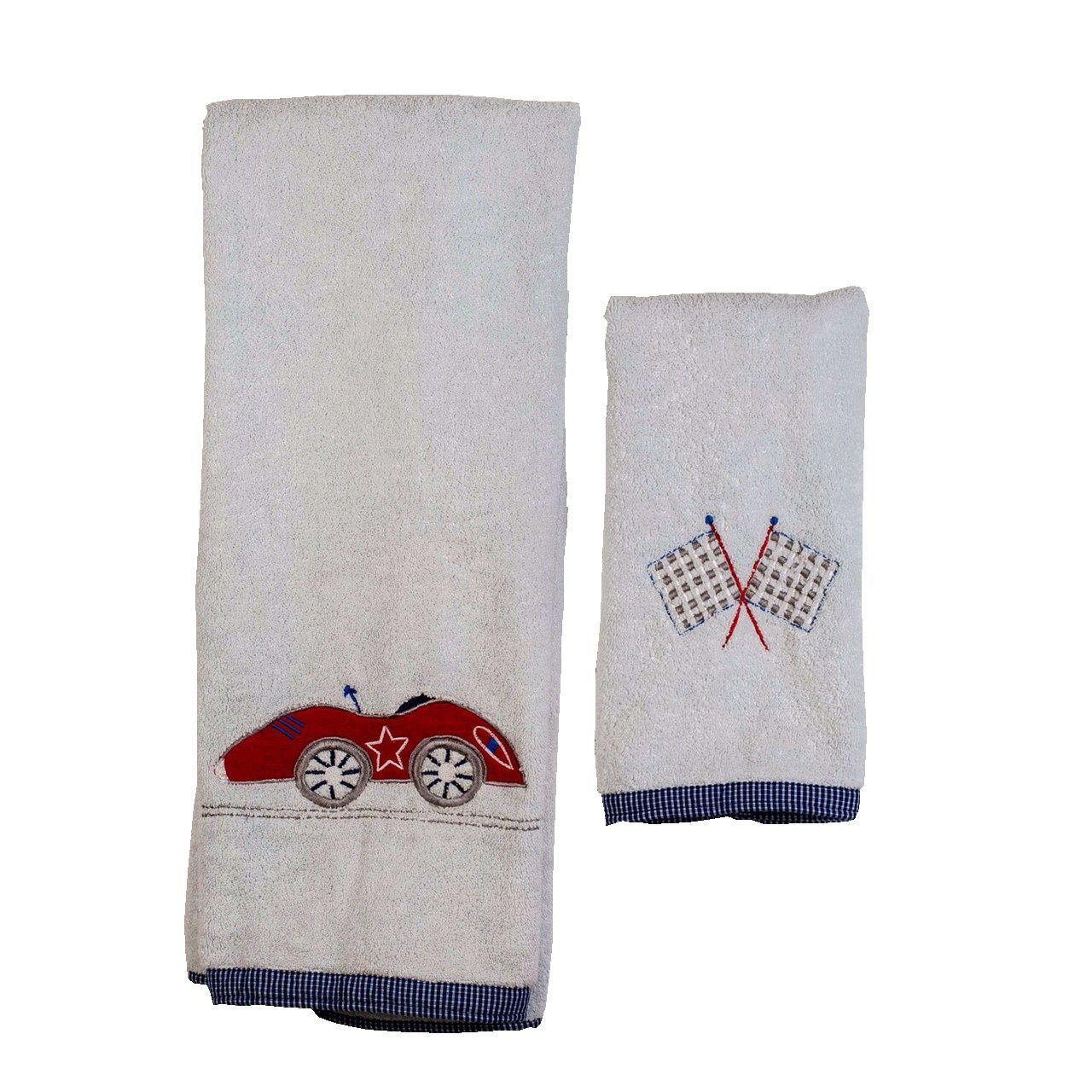 Little West Street - Kids Vroooom Bath & Hand Towel Set