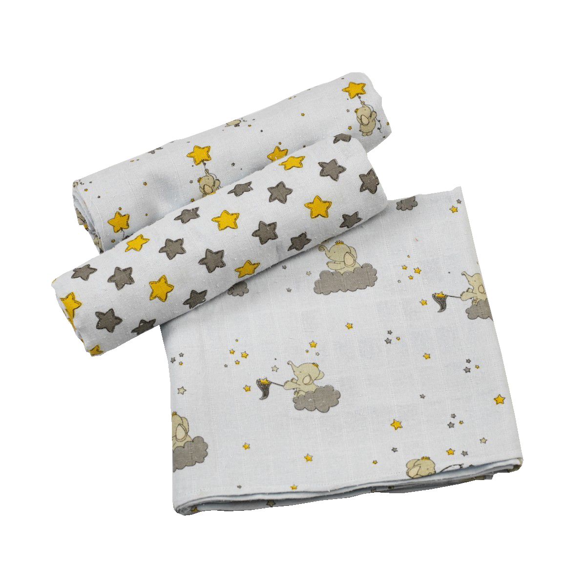 Little West Street - Baby Starry Night Swaddles Set