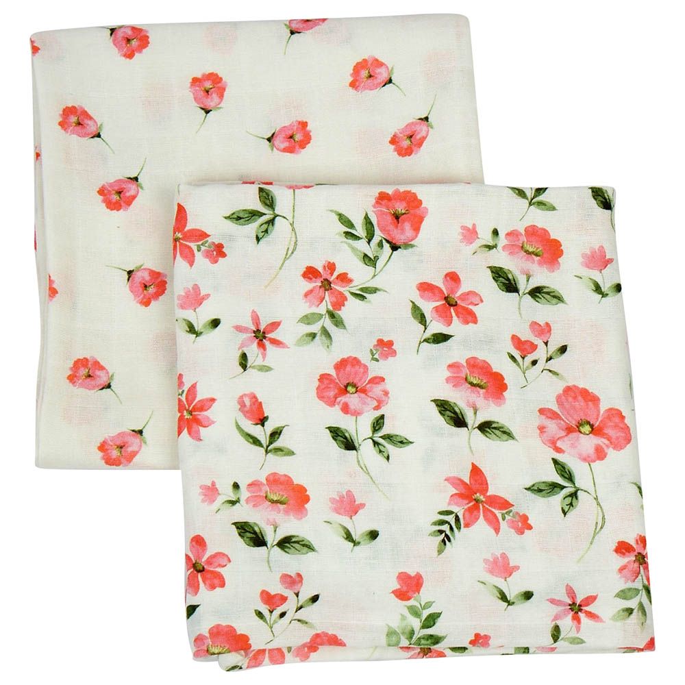 Little West Street - Blossoms Organic Swaddle Set