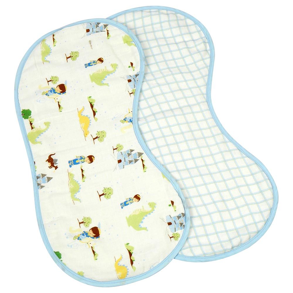 Little West Street - Adventures Of A Prince Burp Cloth Set