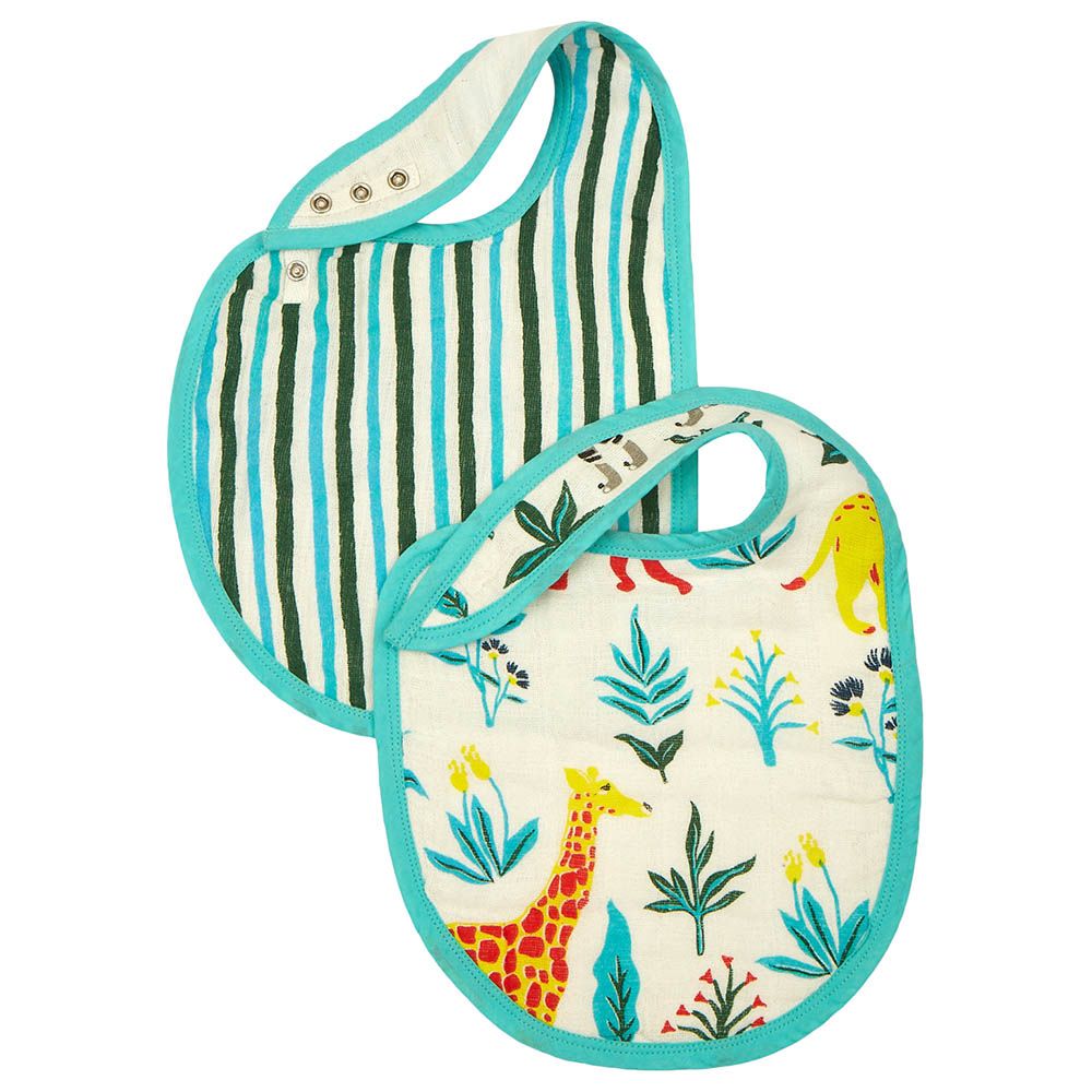 Little West Street - Serengeti Classic Bib Set - Blue