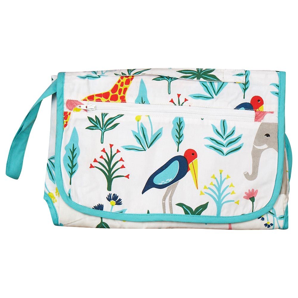 Little West Street - Serengeti Organic Diaper Clutch