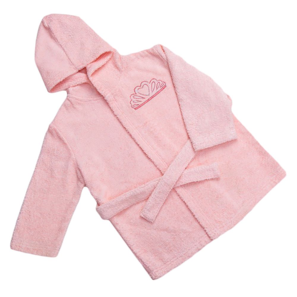 Little West Street Princess Crown  Personalized Bath Robe