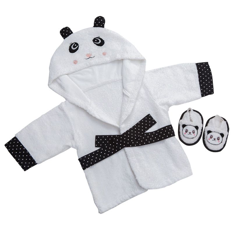 Little West Street - "Spa Time" Gift Set Panda, White/Black