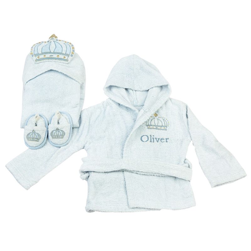 Little West Street - Spa Time Gift Set Prince w/ Towel, Blue