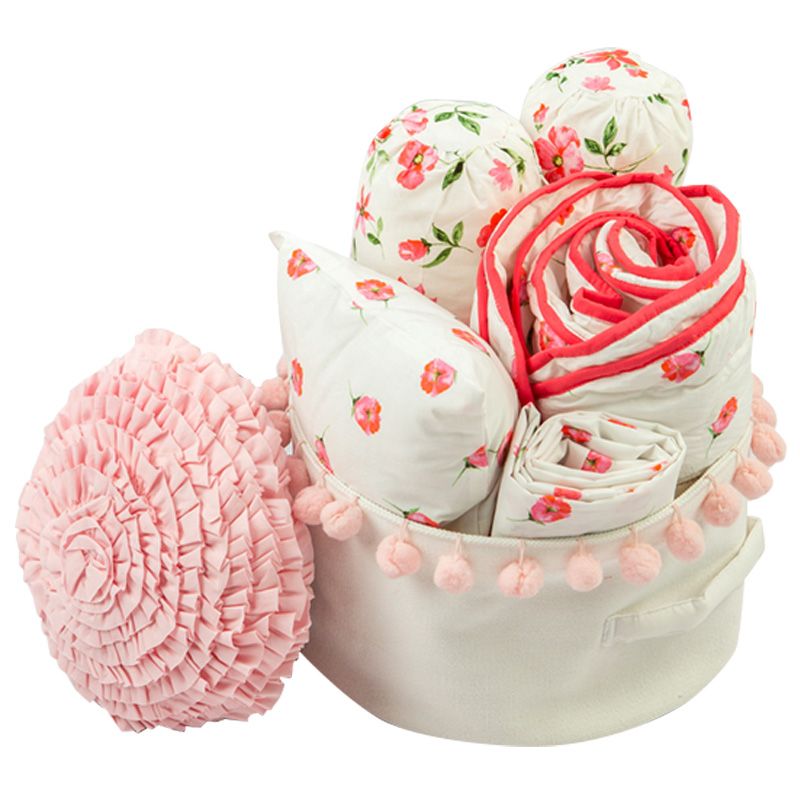 Little West Street - Crib Gift Hamper Blossoms With Quilt