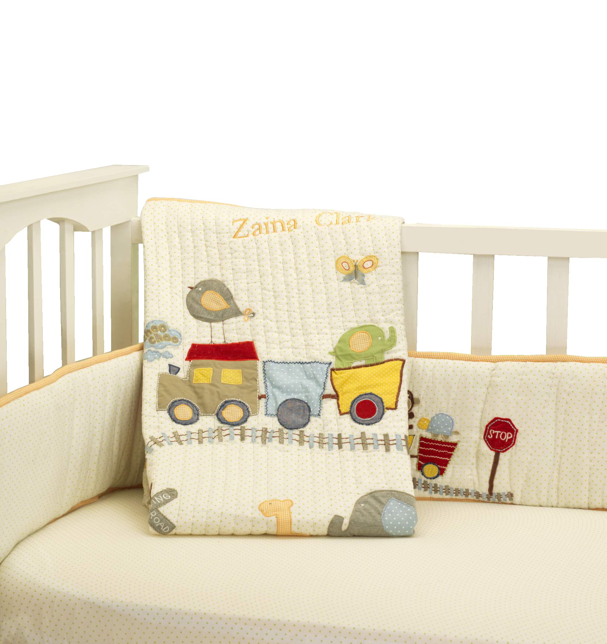 Little West Street - Baby Choo Choo Friends Quilt