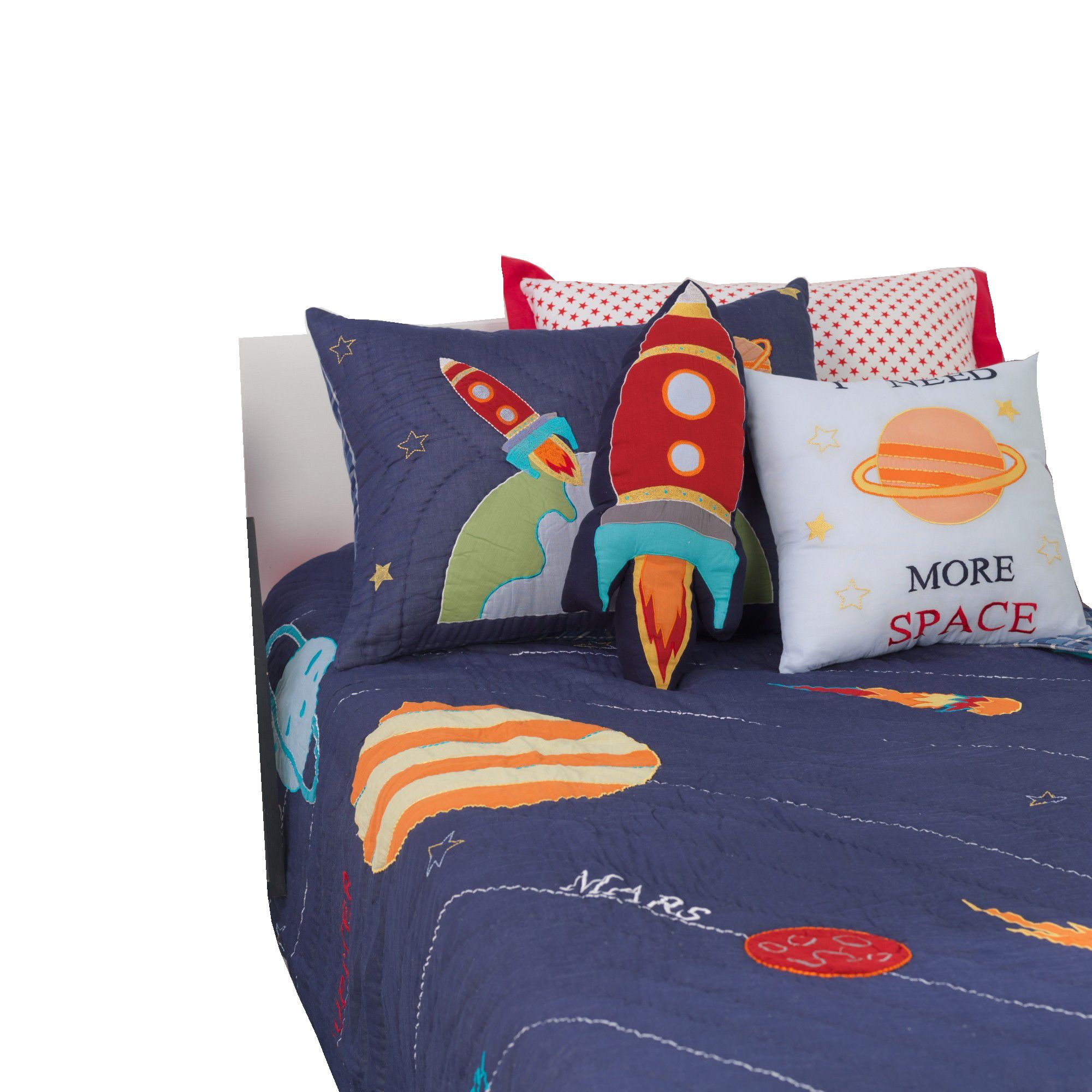 Little West Street - Kids 3,2,1 Blast Off Quilt