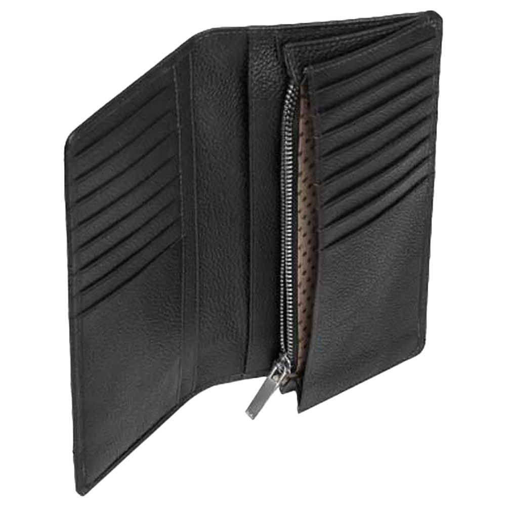 Moleskine - Classic Match Leather Slimfold Wallet - Black