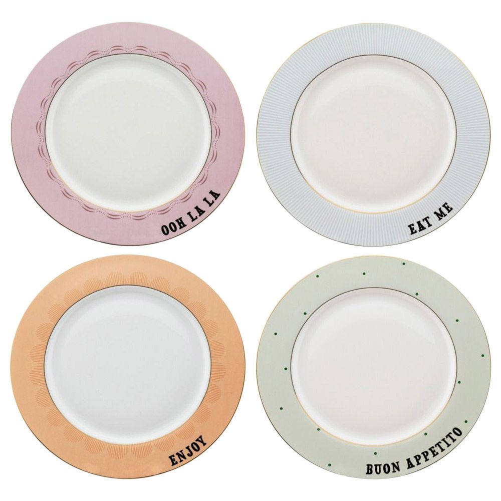 Yvonne Ellen - Dinner Plates - Set of 4 - 26.5cm