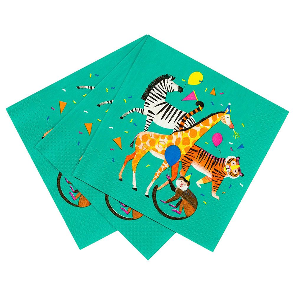 Talking Tables - Party Animals L Napkin - 33cm - 20pcs