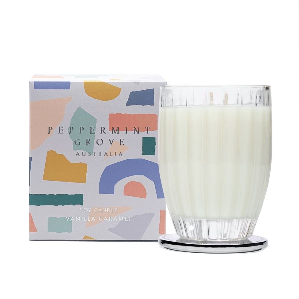 Peppermint Grove - Vanilla Caramel Candle 350g