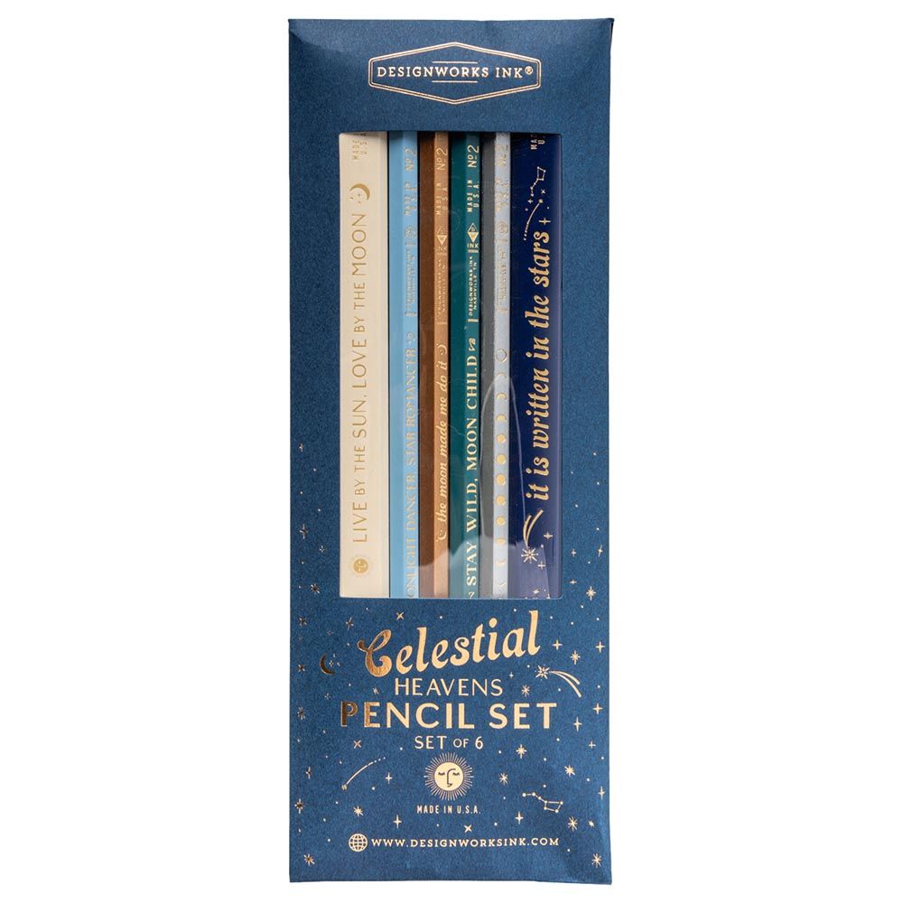 Designworks Ink - Celestial Heavens Pencil Set