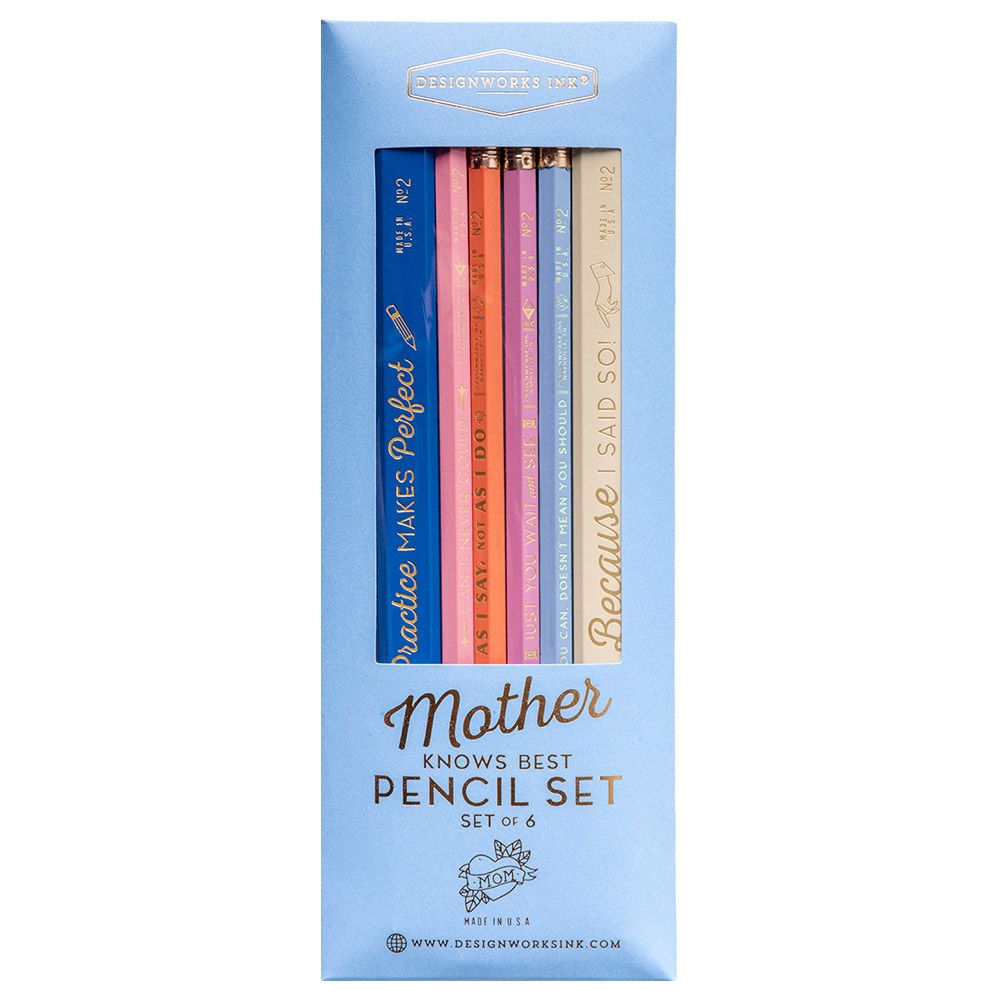 Designworks Ink - Mother Knows Best Pencil Set