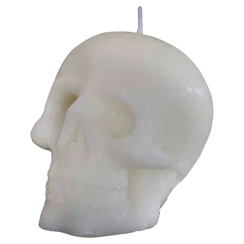 Ginger Ray - Skull Shaped Candle - White