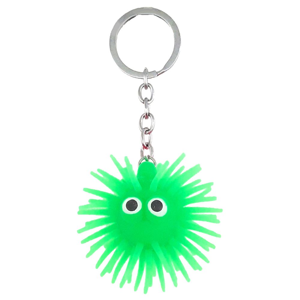 Tinc - Fuzzy Guy Light Up Keyring - Green