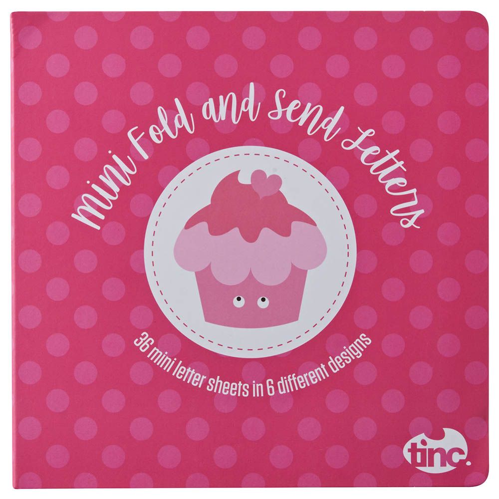 Tinc - Mallo Mini Fold & Send Notecards - Pink