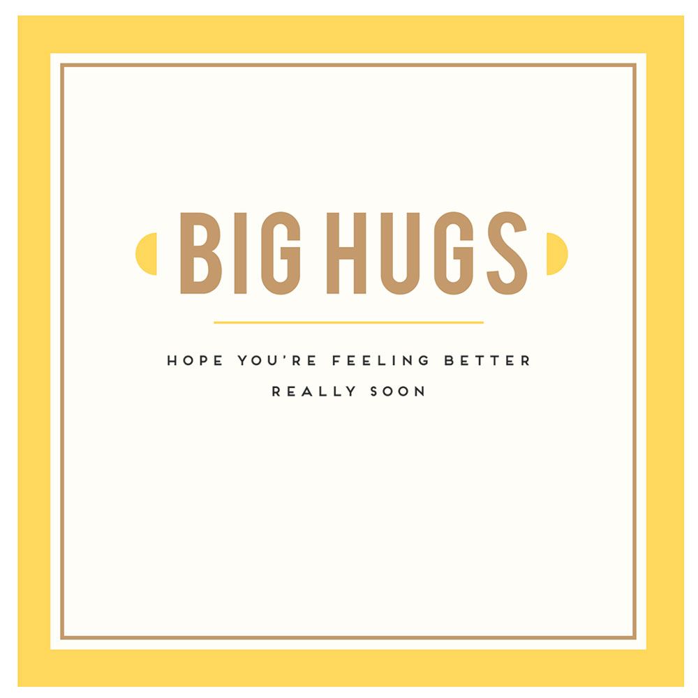 Alice Scott - Get Well Soon Big Hugs Car