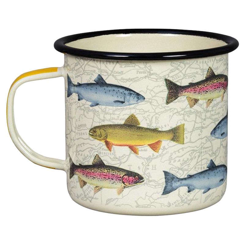 Gentlemen's Hardware - Enamel Mug 500ml - Fish