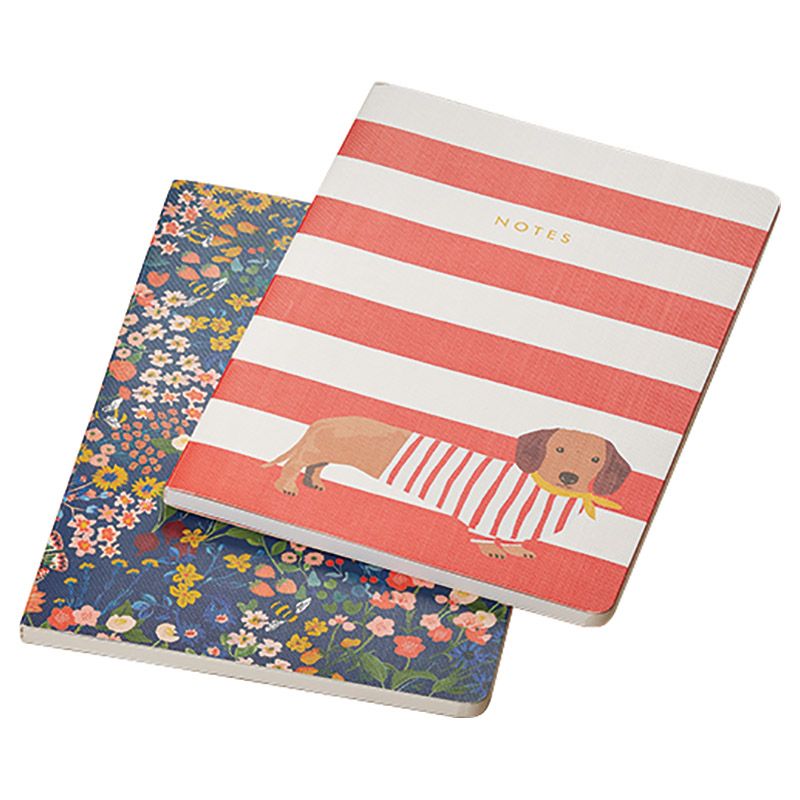 Joules - Bright Side A5 Notebooks 2pcs