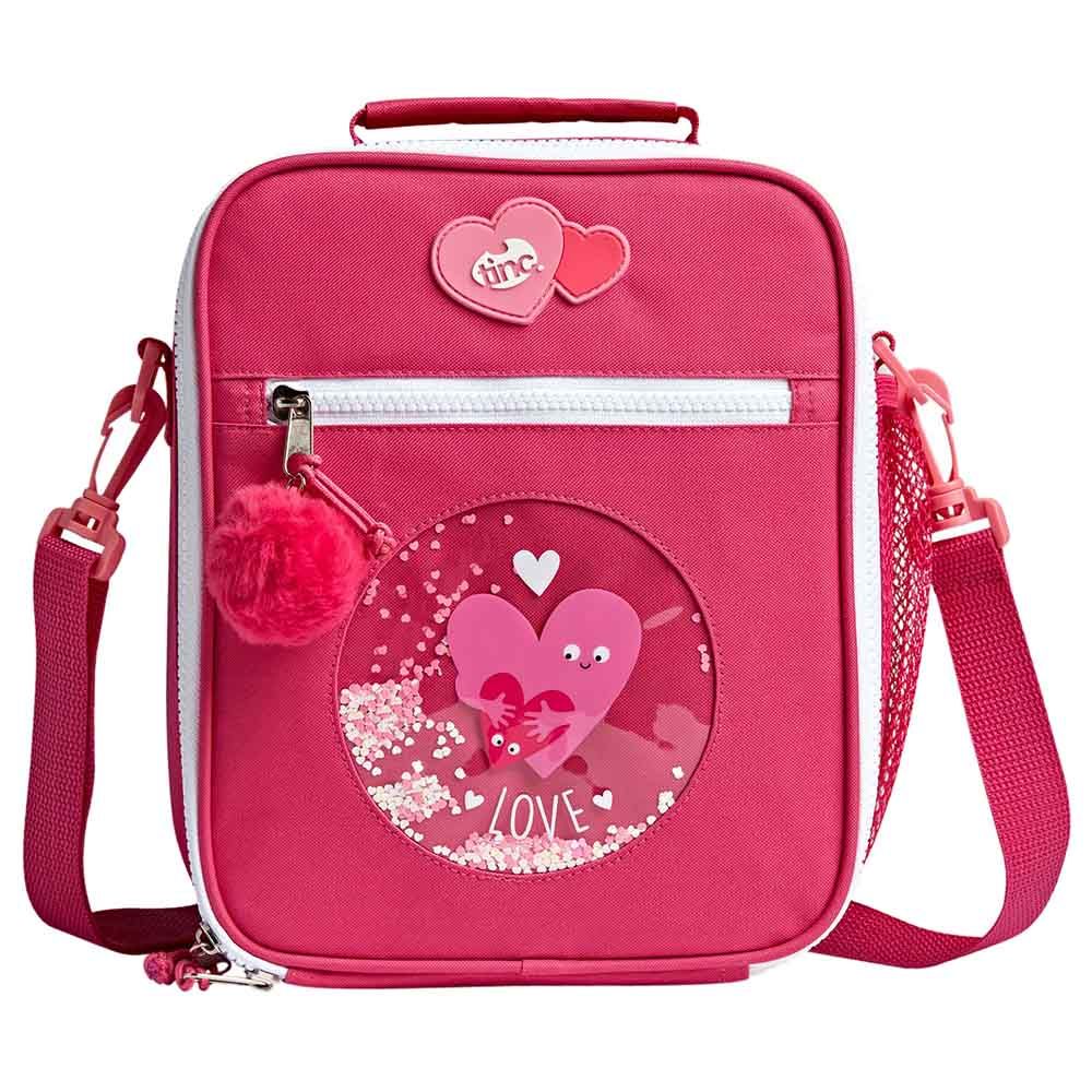 Tinc - Lovely Mallo Sequin Satchel Lunch Bag - Pink