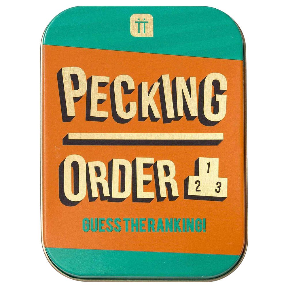 Talking Tables - Pecking Order Tin Game