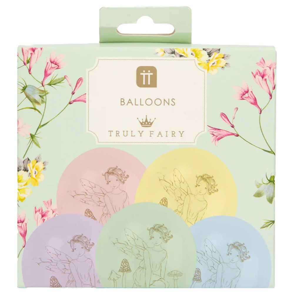 Talking Tables - Truly Fairy Printed Balloons - 12-Inch - 12pcs