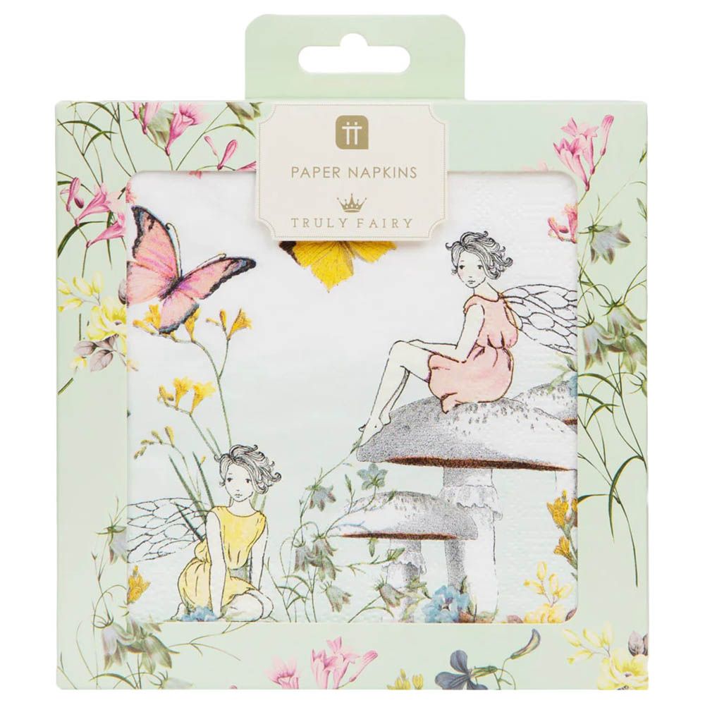 Talking Tables - Truly Fairy Napkin - 33X33cm - 21pcs