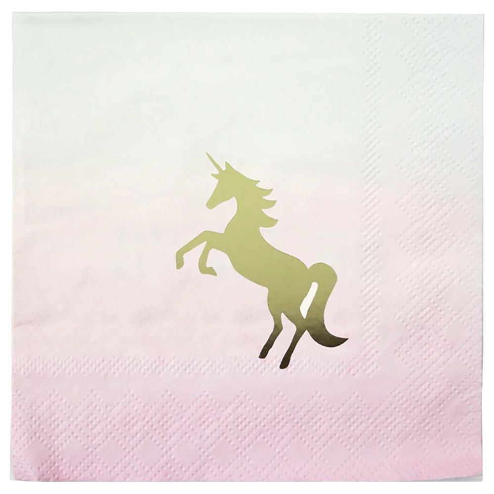 Talking Tables - We Heart Unicorns Cocktail Napkin