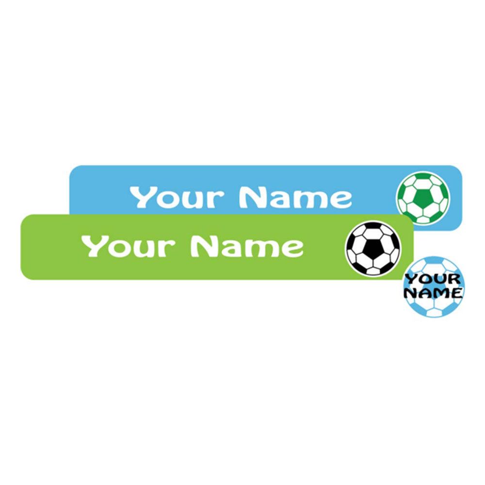 Ladybug - Nursery Pack Labels Soccer - Pack of 82