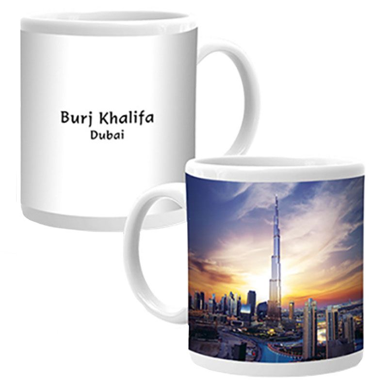 Ajooba - Dubai Souvenir Mug Burj Khalifa 0017