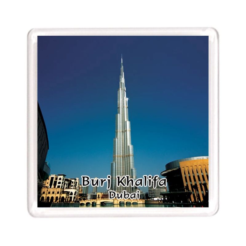 Ajooba - Dubai Souvenir Magnet Burj Khalifa 0001