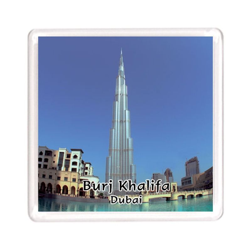 Ajooba - Dubai Souvenir Magnet Burj Khalifa 0005