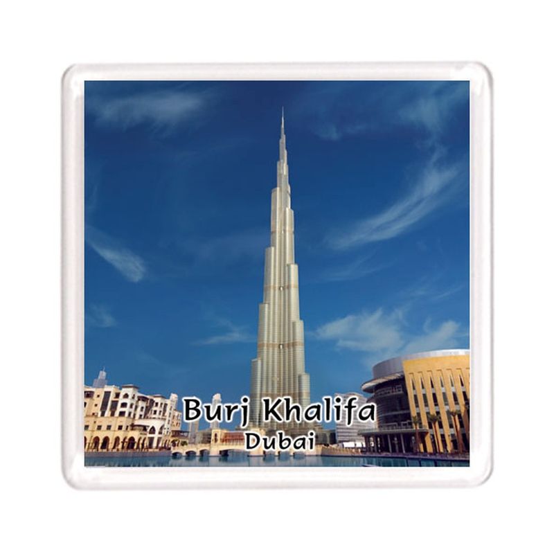 Ajooba - Dubai Souvenir Magnet Burj Khalifa 0006