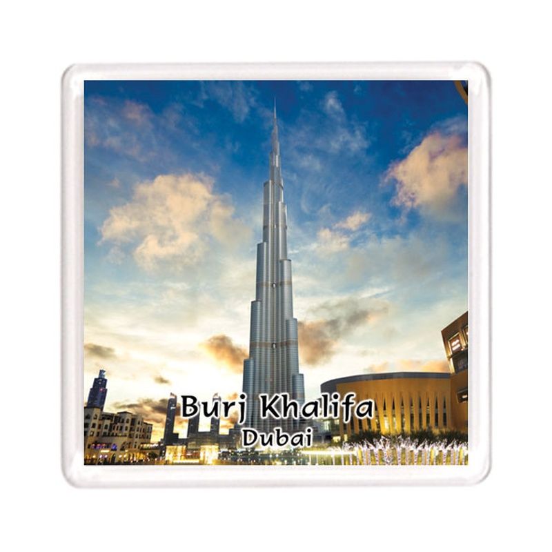 Ajooba - Dubai Souvenir Magnet Burj Khalifa 0012