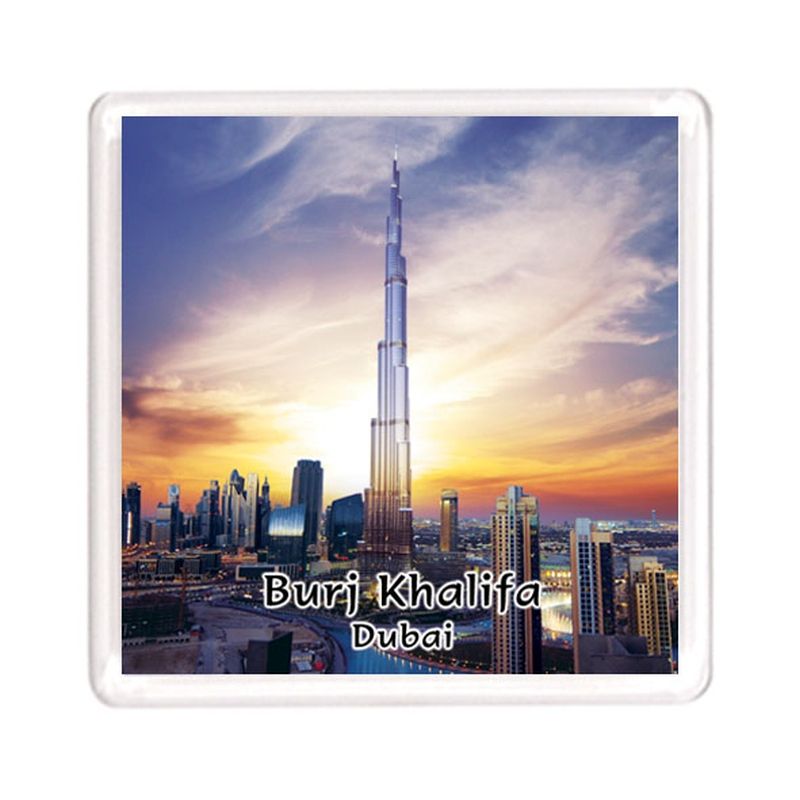 Ajooba - Dubai Souvenir Magnet Burj Khalifa 0017