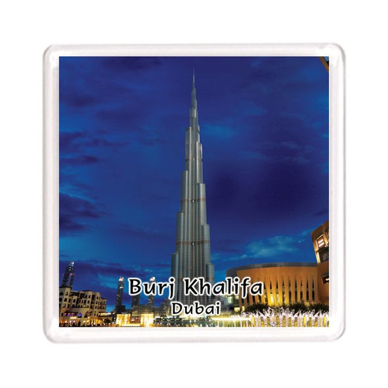 Ajooba - Dubai Souvenir Magnet Burj Khalifa 0018