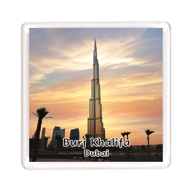 Ajooba - Dubai Souvenir Magnet Burj Khalifa 0020