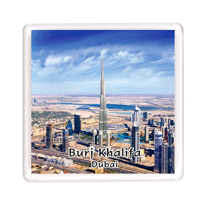 Ajooba - Dubai Souvenir Magnet Burj Khalifa 0022