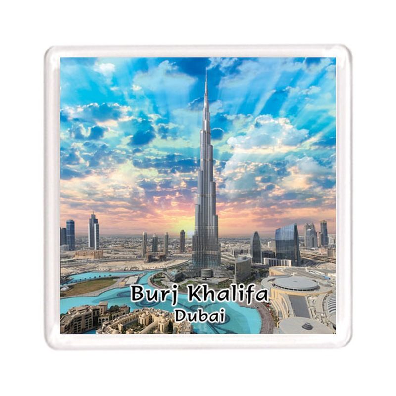 Ajooba - Dubai Souvenir Magnet Burj Khalifa 0032