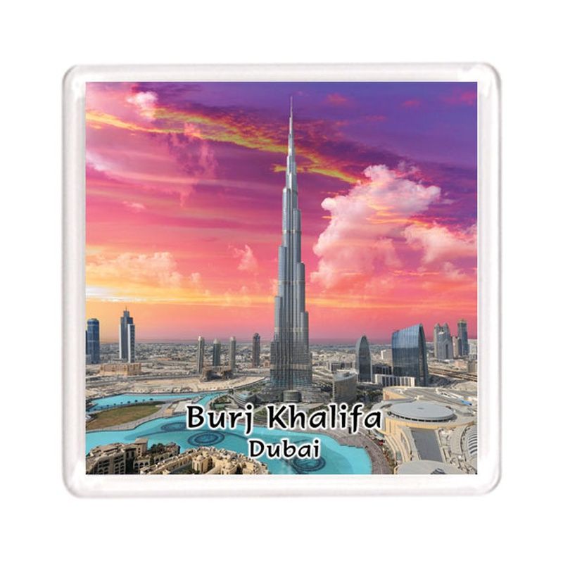 Ajooba - Dubai Souvenir Magnet Burj Khalifa 0037