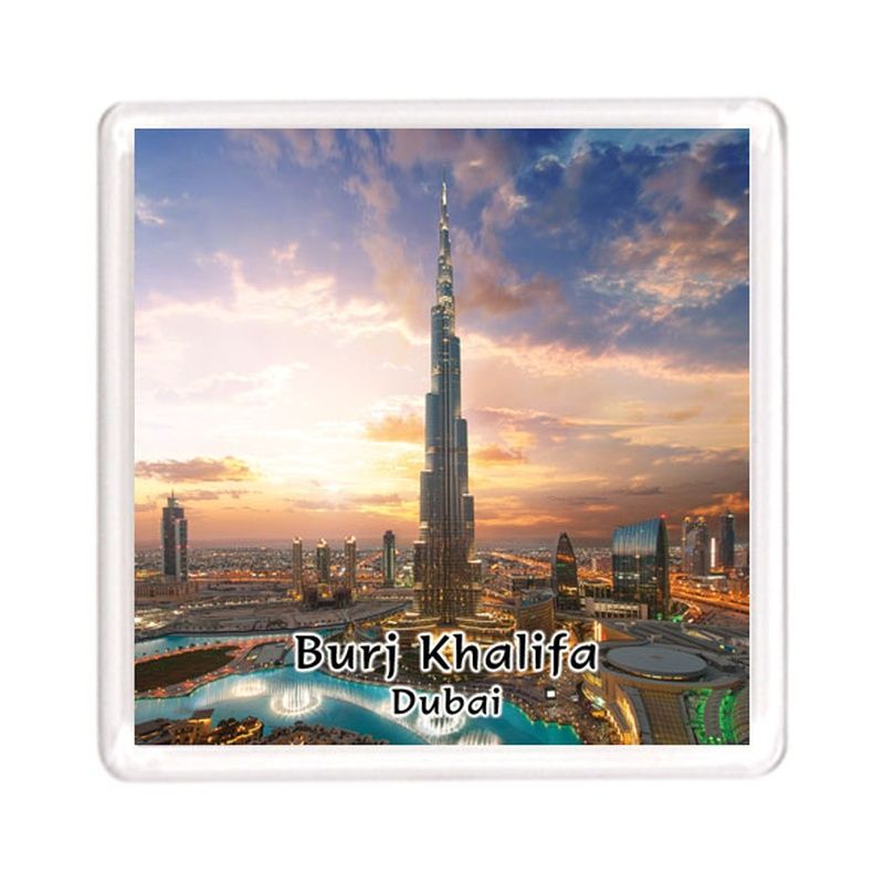 Ajooba - Dubai Souvenir Magnet Burj Khalifa 0041