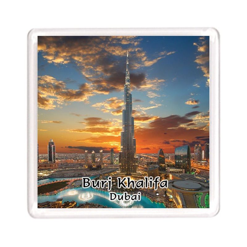 Ajooba - Dubai Souvenir Magnet Burj Khalifa 0043