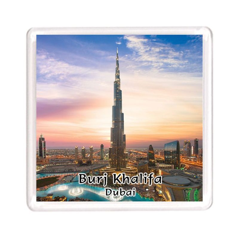 Ajooba - Dubai Souvenir Magnet Burj Khalifa 0052