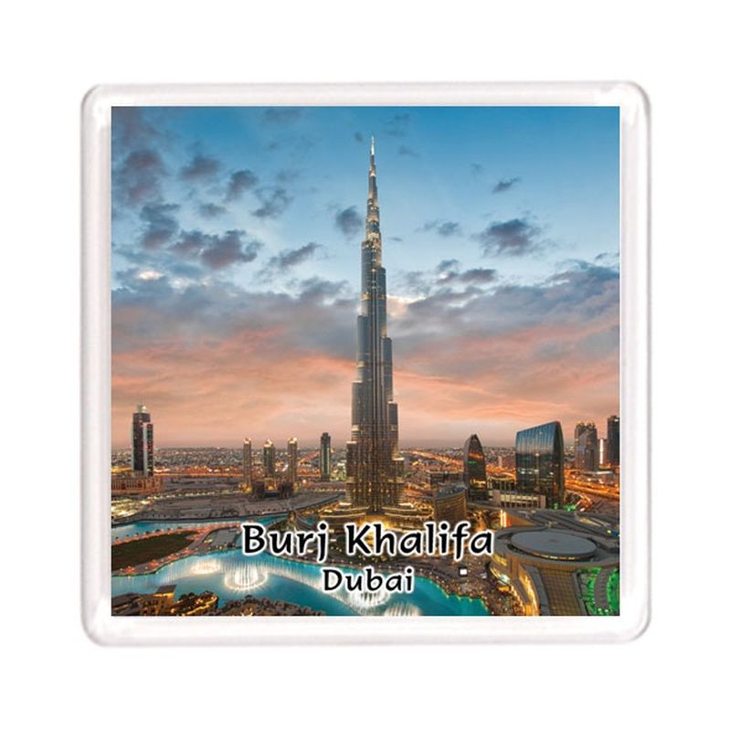 Ajooba - Dubai Souvenir Magnet Burj Khalifa 0053